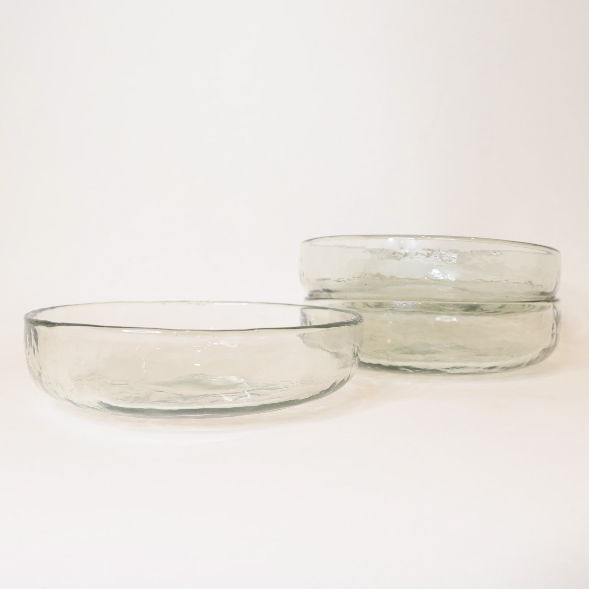 Pebbled Glass Individual Bowl