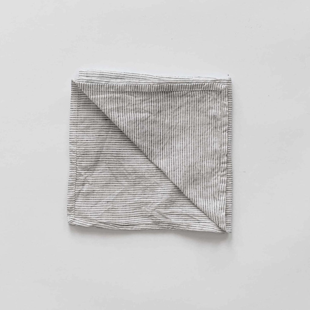 Pinstripe Linen Napkin | Set of 2