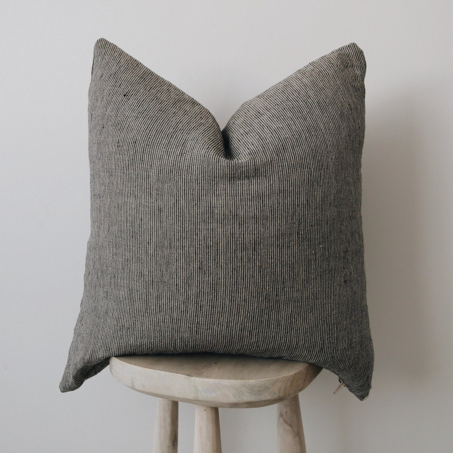 Pinstripe Linen Pillow
