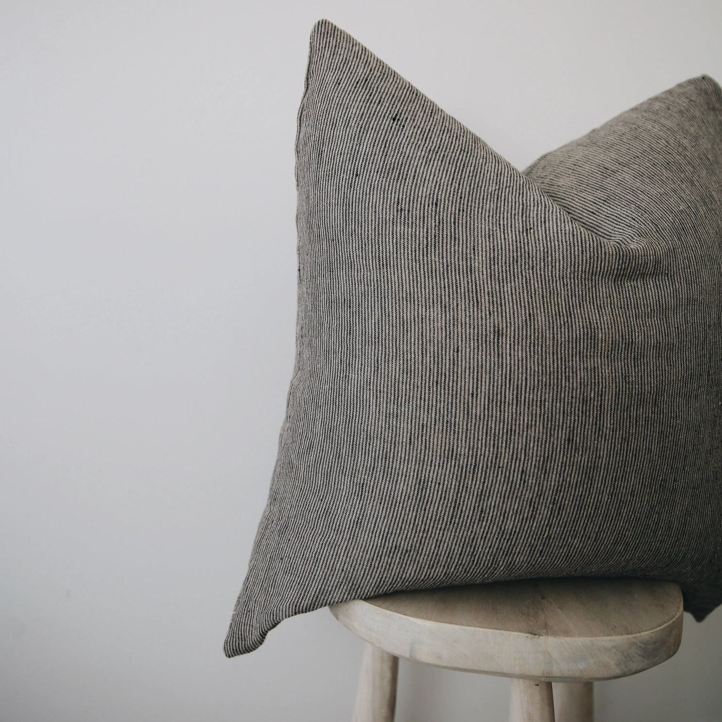 Pinstripe Linen Pillow