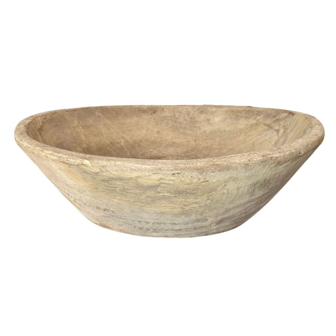 RECLAIMED WOOD BOWL | LARGE
