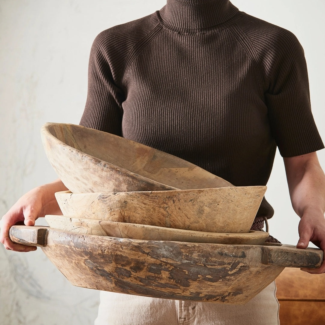 RECLAIMED WOOD BOWL | MEDIUM