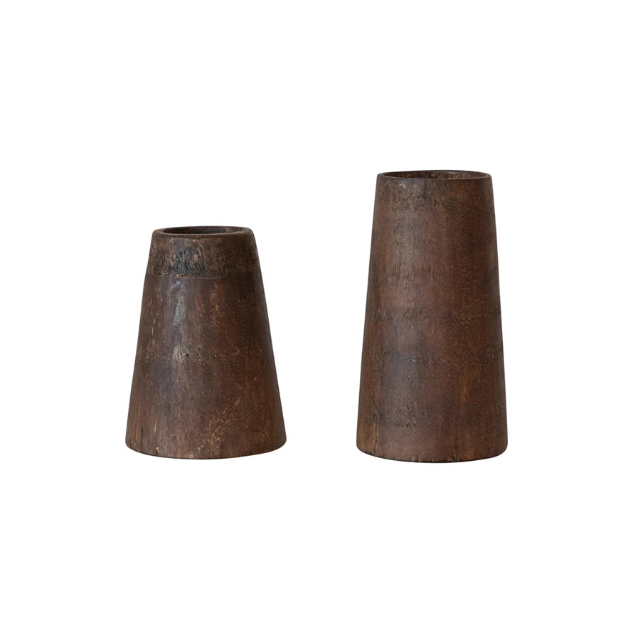 Reclaimed Wood Vases