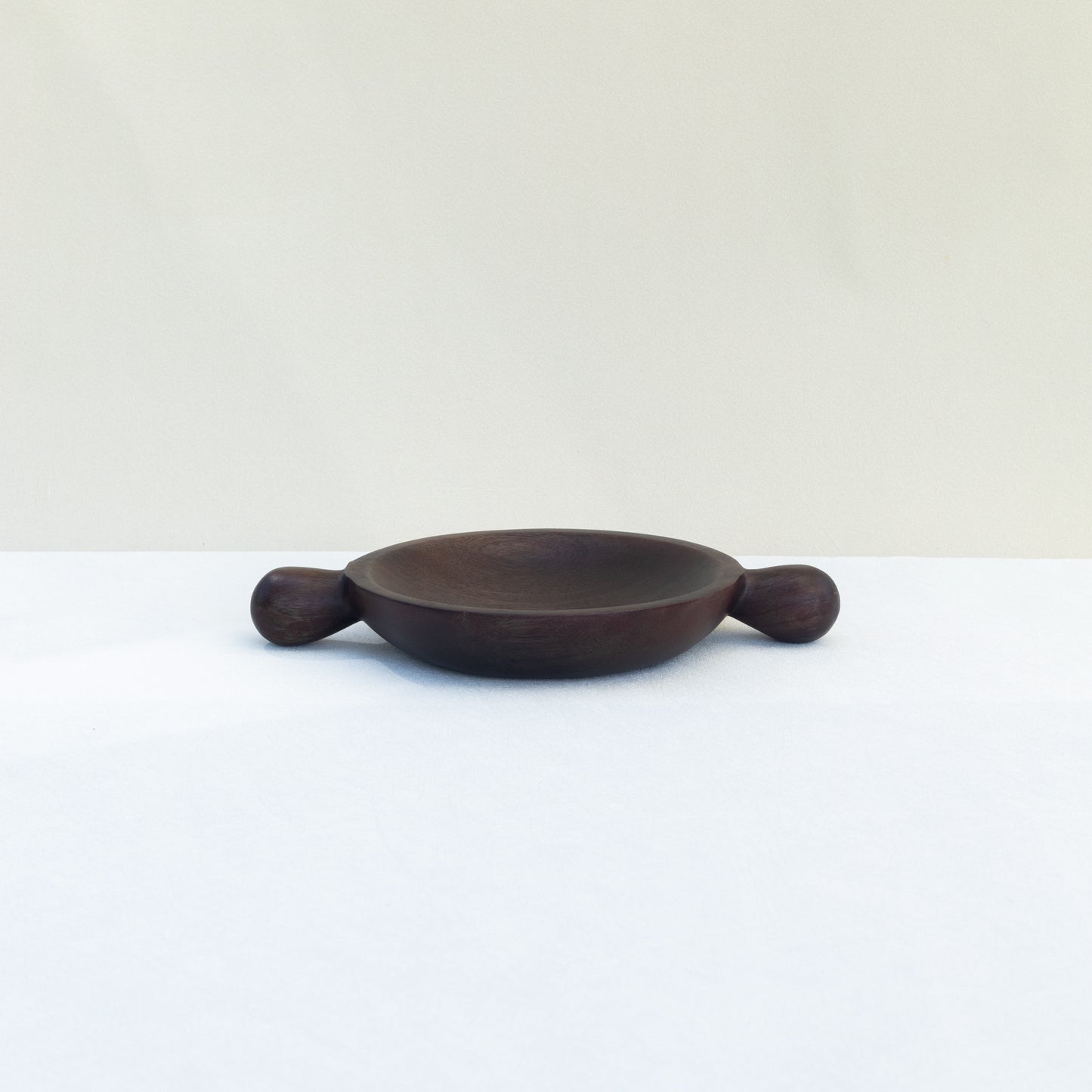 ROUND HANDLED WOOD TRAYS