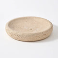 Round Travertine Tray