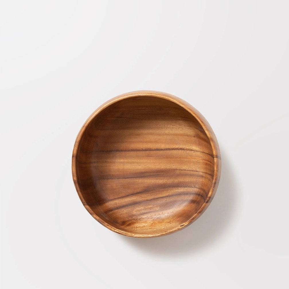 ACACIA ROUNDED SALAD BOWL