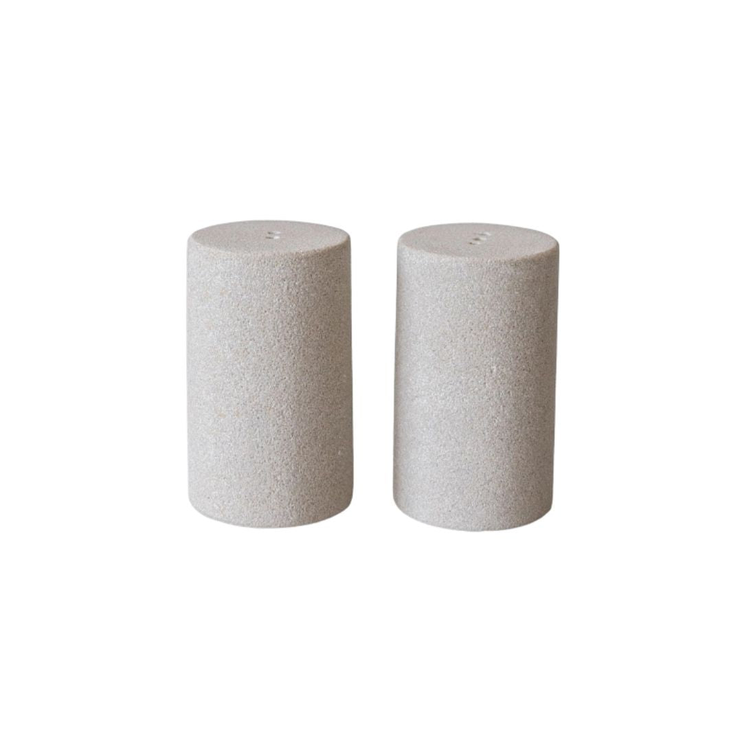 Sandstone Salt & Pepper Shakers