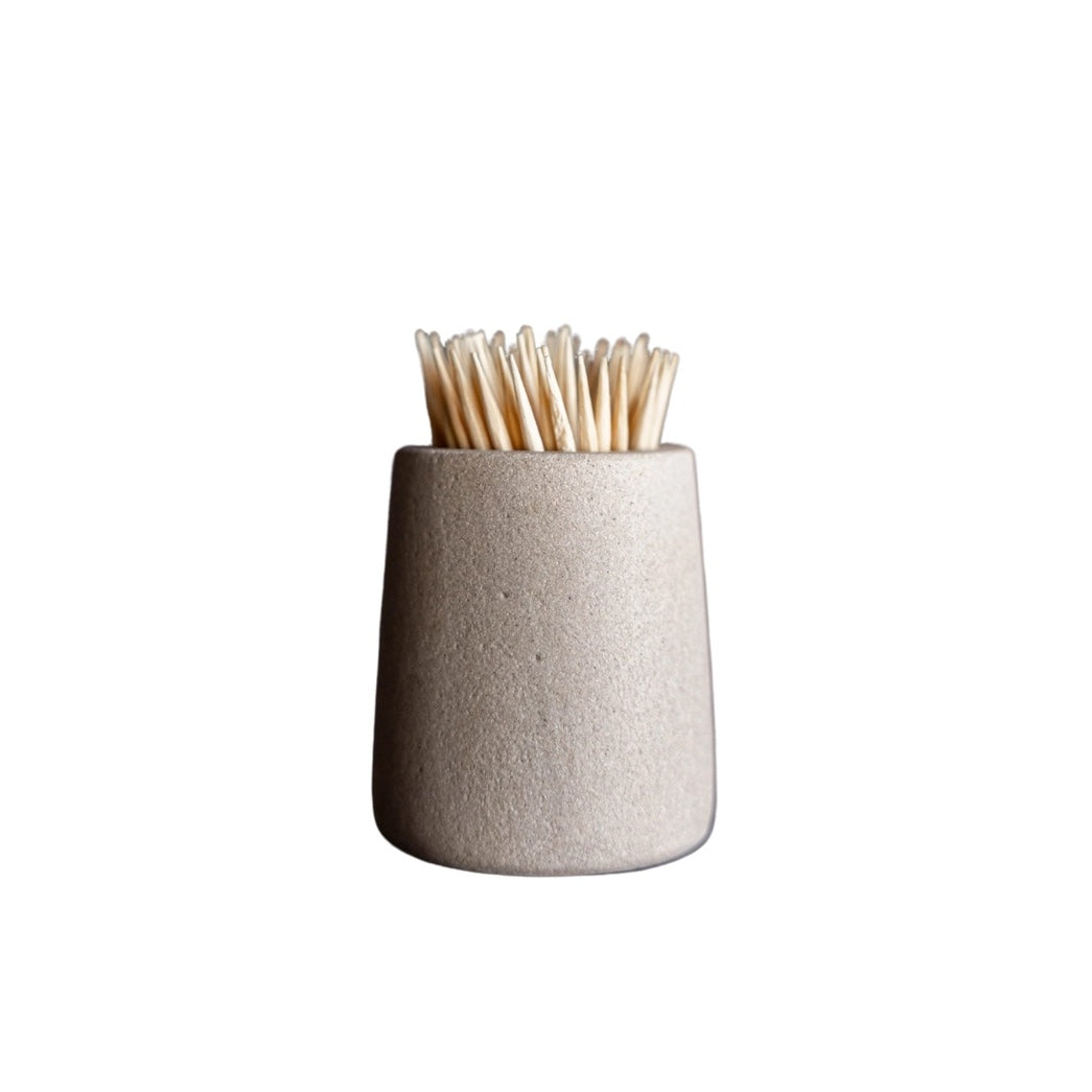 SANDSTONE TOOTHPICK HOLDER