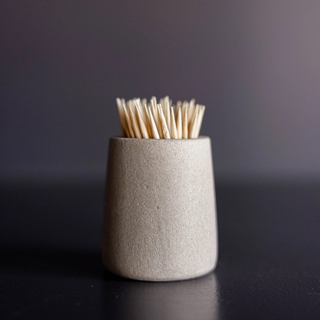 SANDSTONE TOOTHPICK HOLDER