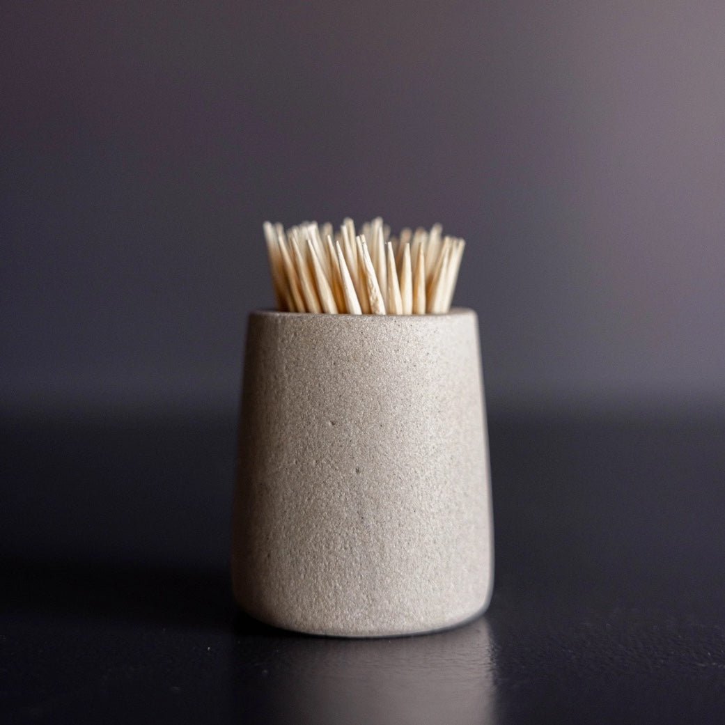 SANDSTONE TOOTHPICK HOLDER