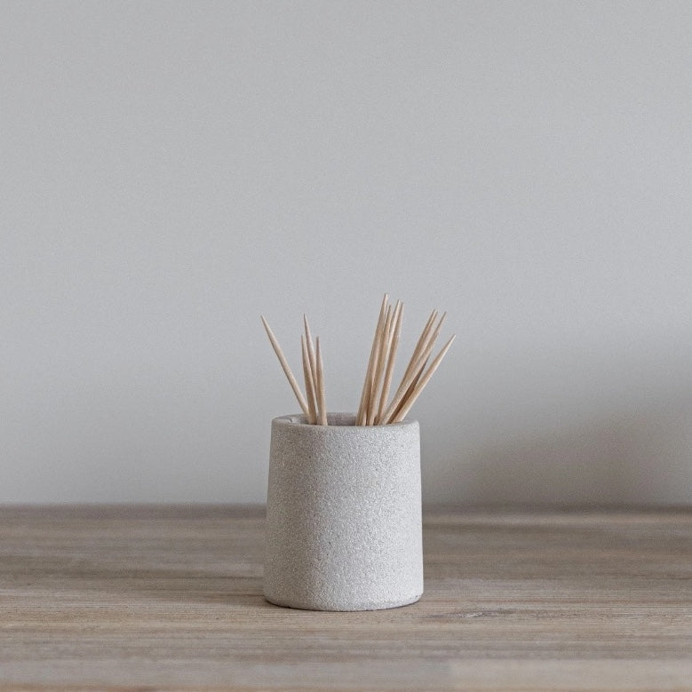 SANDSTONE TOOTHPICK HOLDER