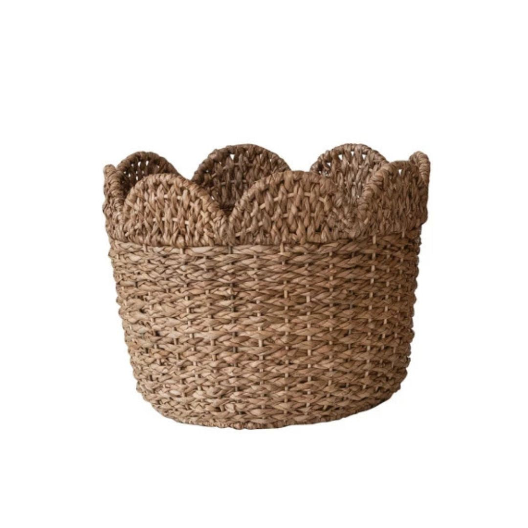 Scalloped Storage Baskets