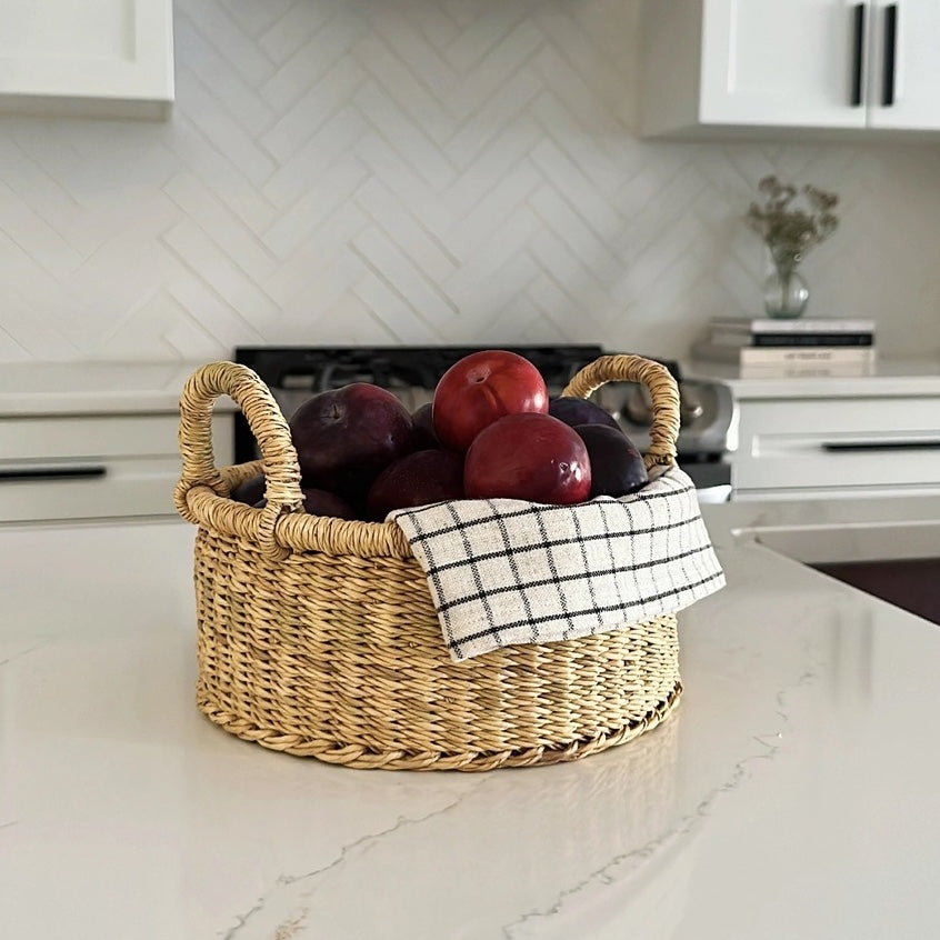 ROUND STORAGE BASKET