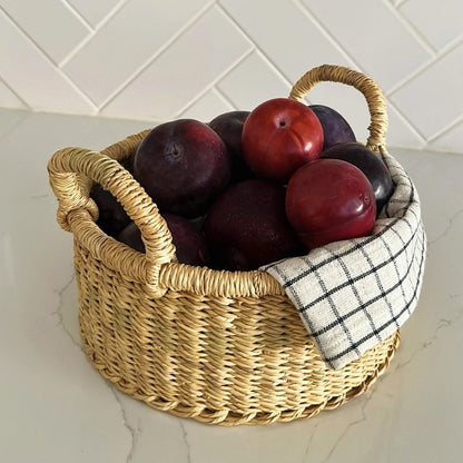 ROUND STORAGE BASKET