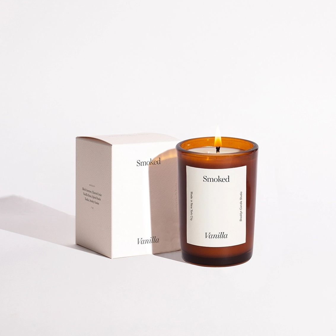 SMOKED VANILLA FALL CANDLE