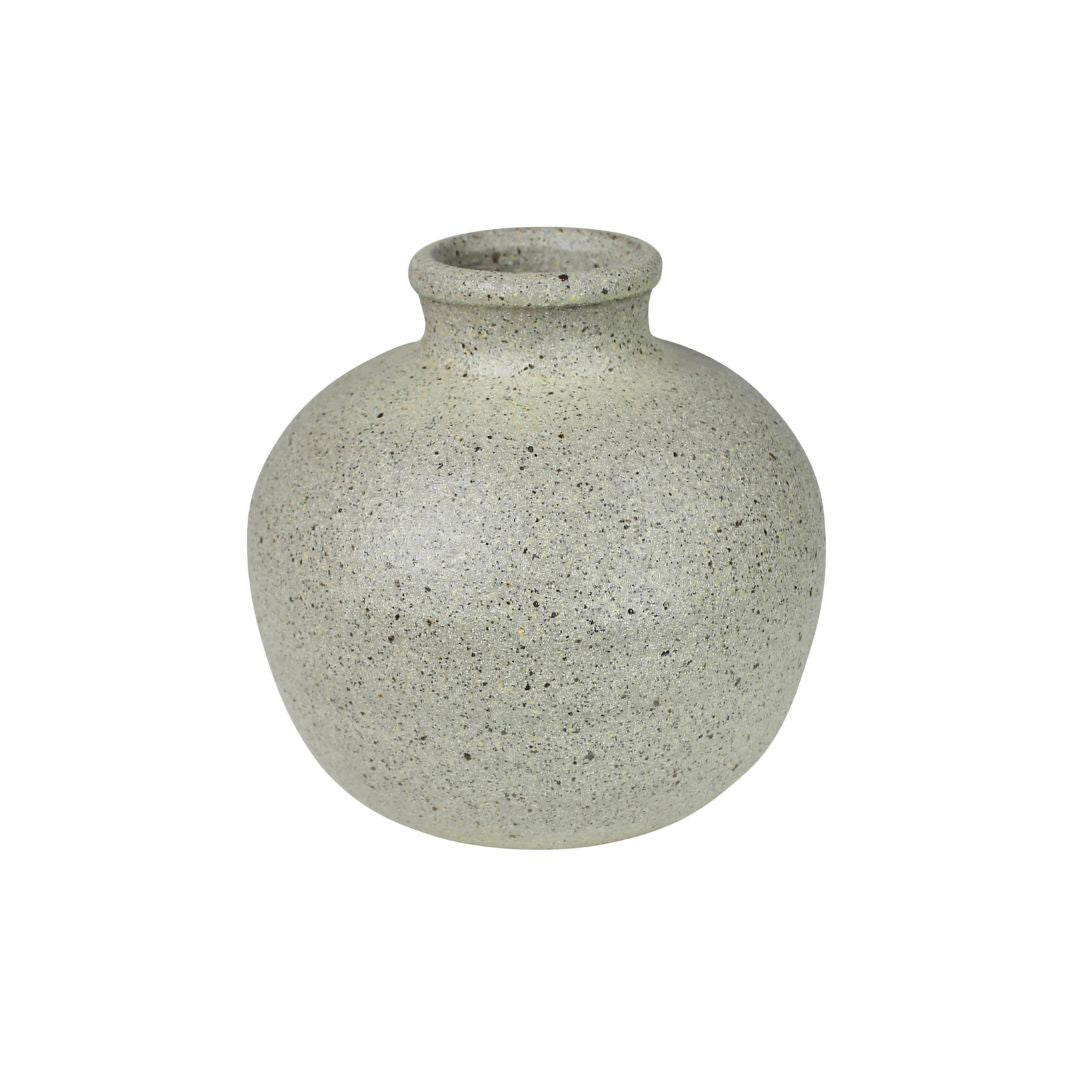 SPECKLED CERAMIC VASE