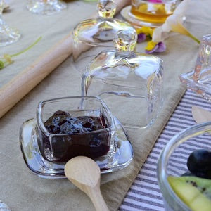 Square Cloche Condiment Dish