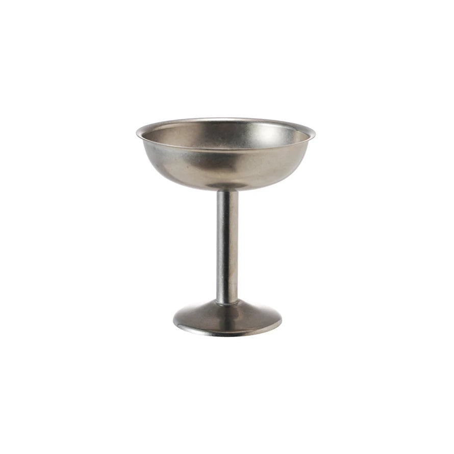 Stainless Steel Coupe Glasses