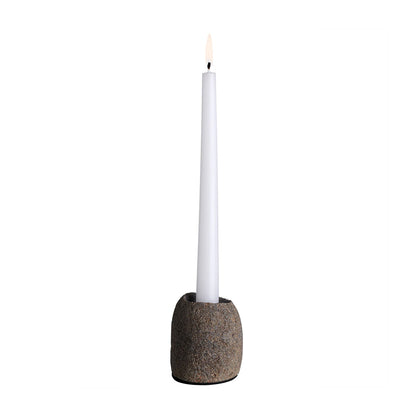 STONE CANDLE HOLDERS