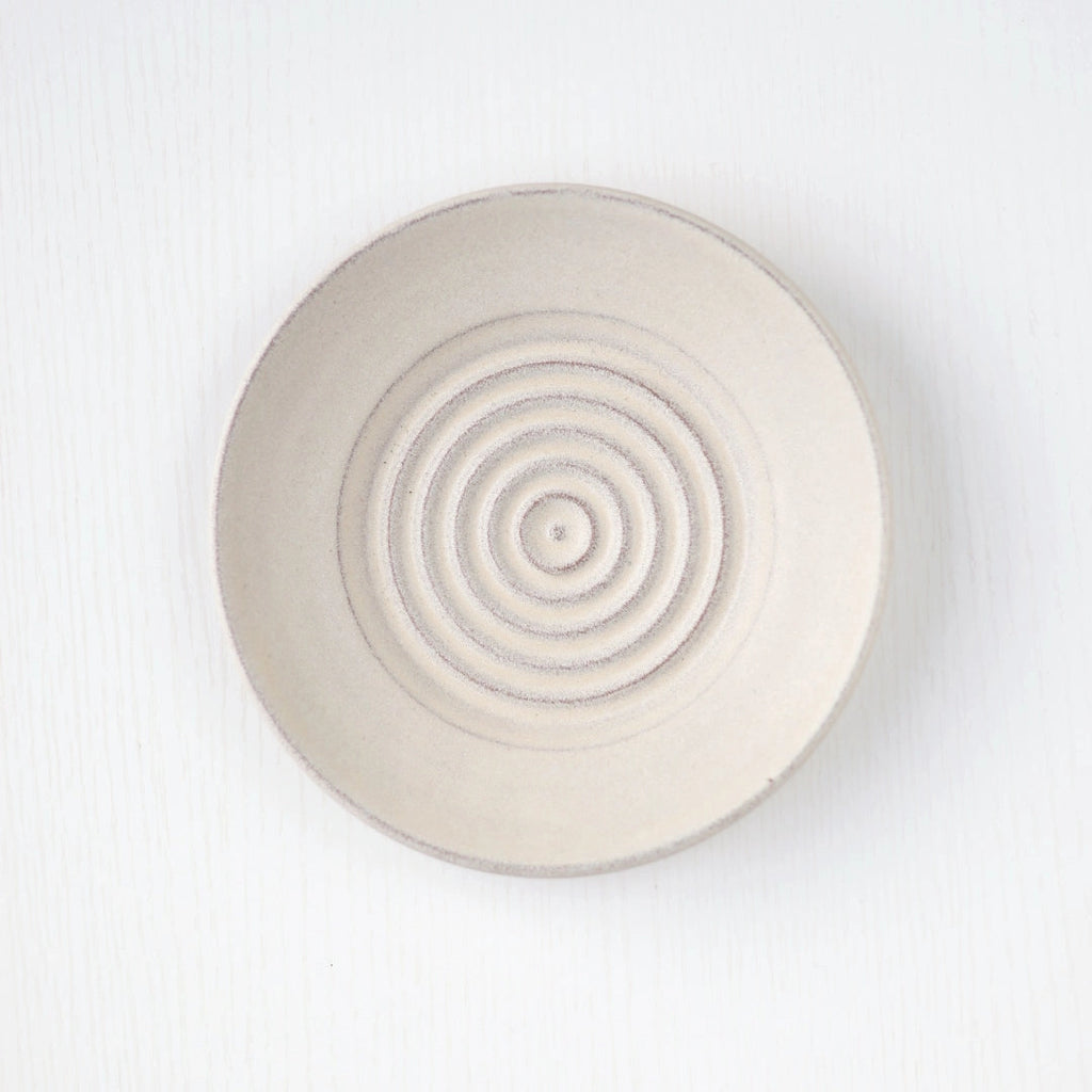 Stoneware Garlic Grater Plate