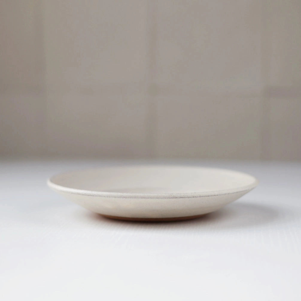 Stoneware Garlic Grater Plate