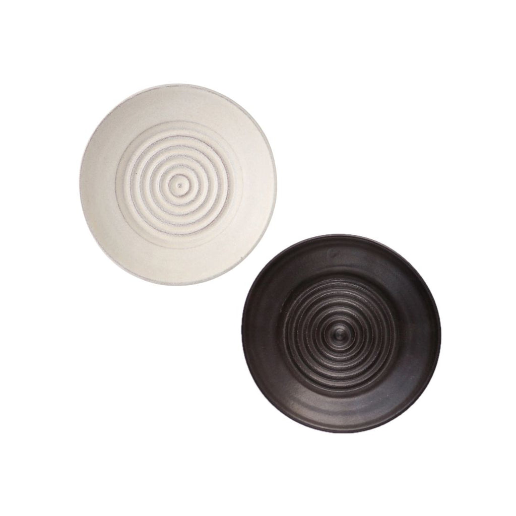 Stoneware Garlic Grater Plate