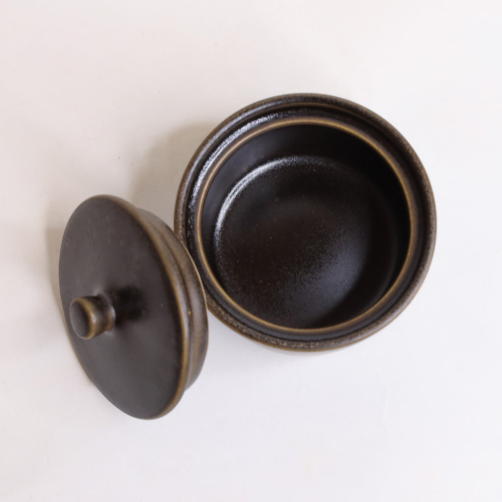 Stoneware Lidded Bowl