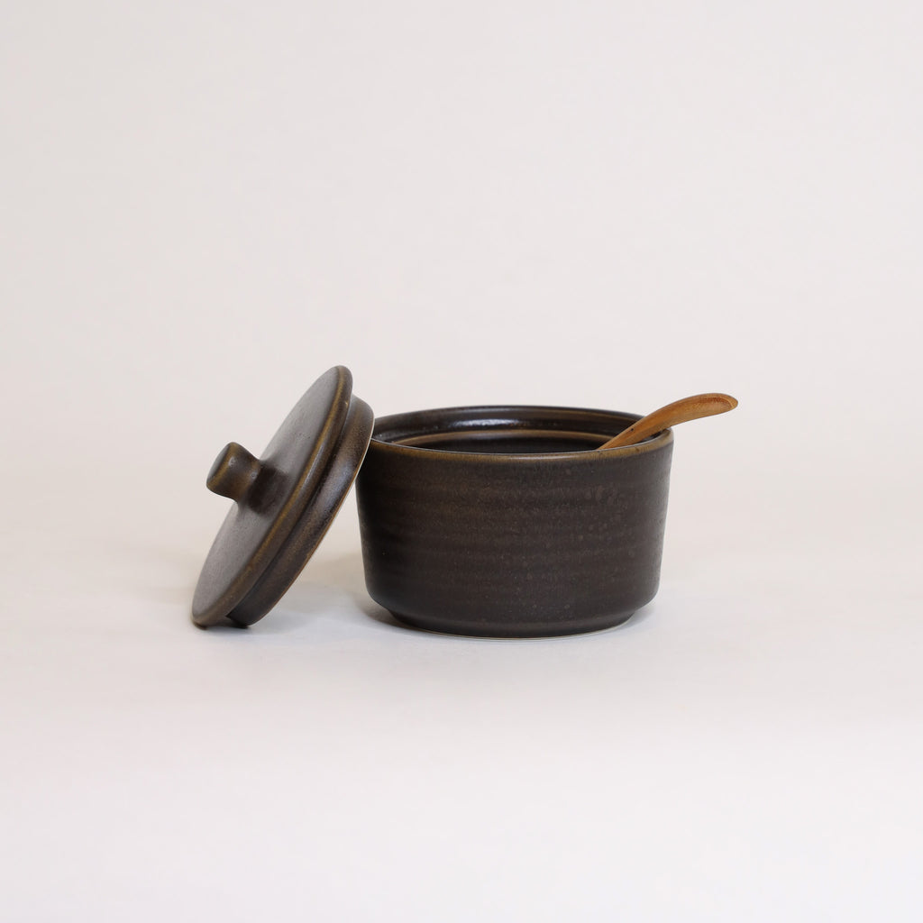 Stoneware Lidded Bowl
