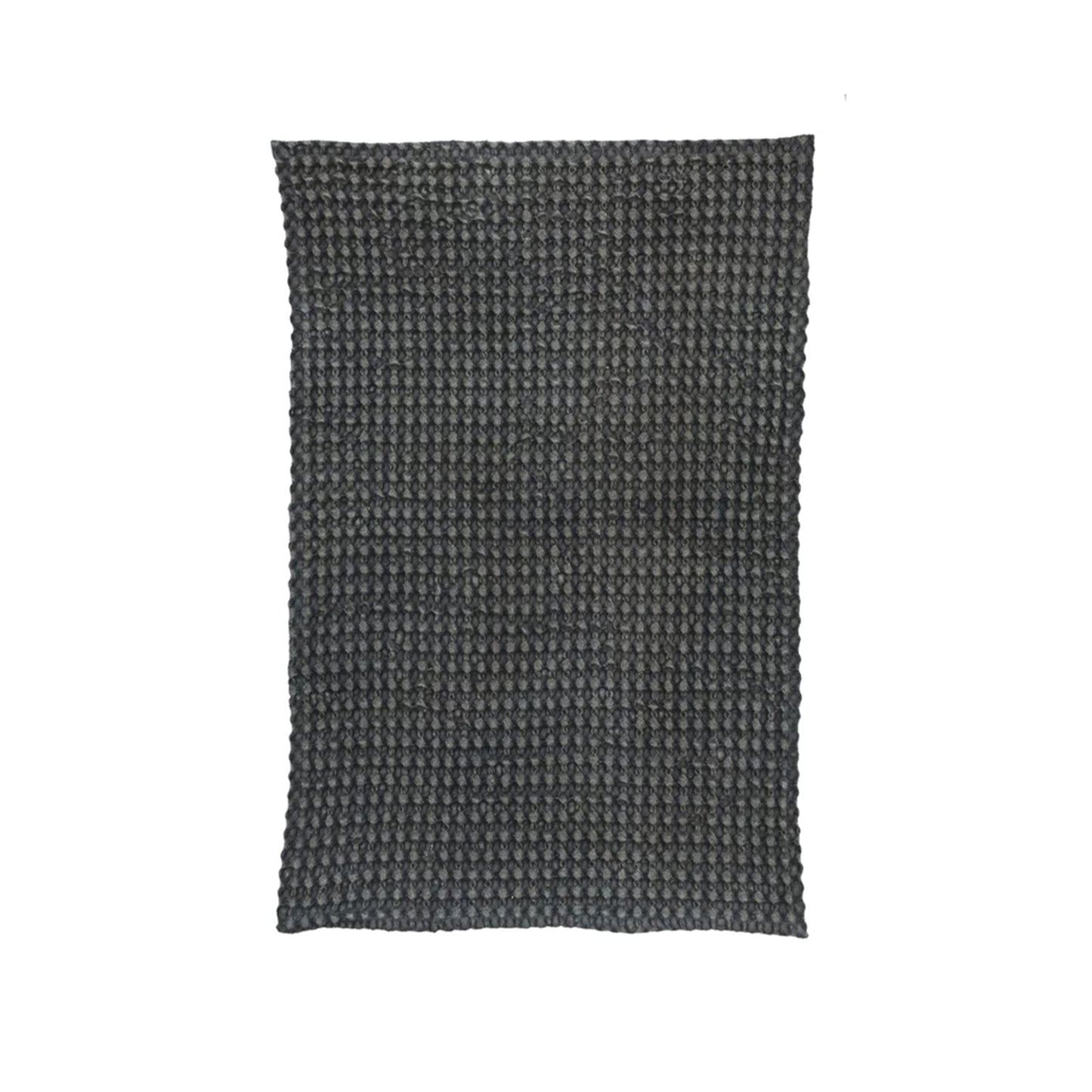 STONEWASHED WAFFLE WEAVE COTTON HAND & DISH TOWEL