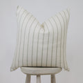 Striped Cotton Pillow