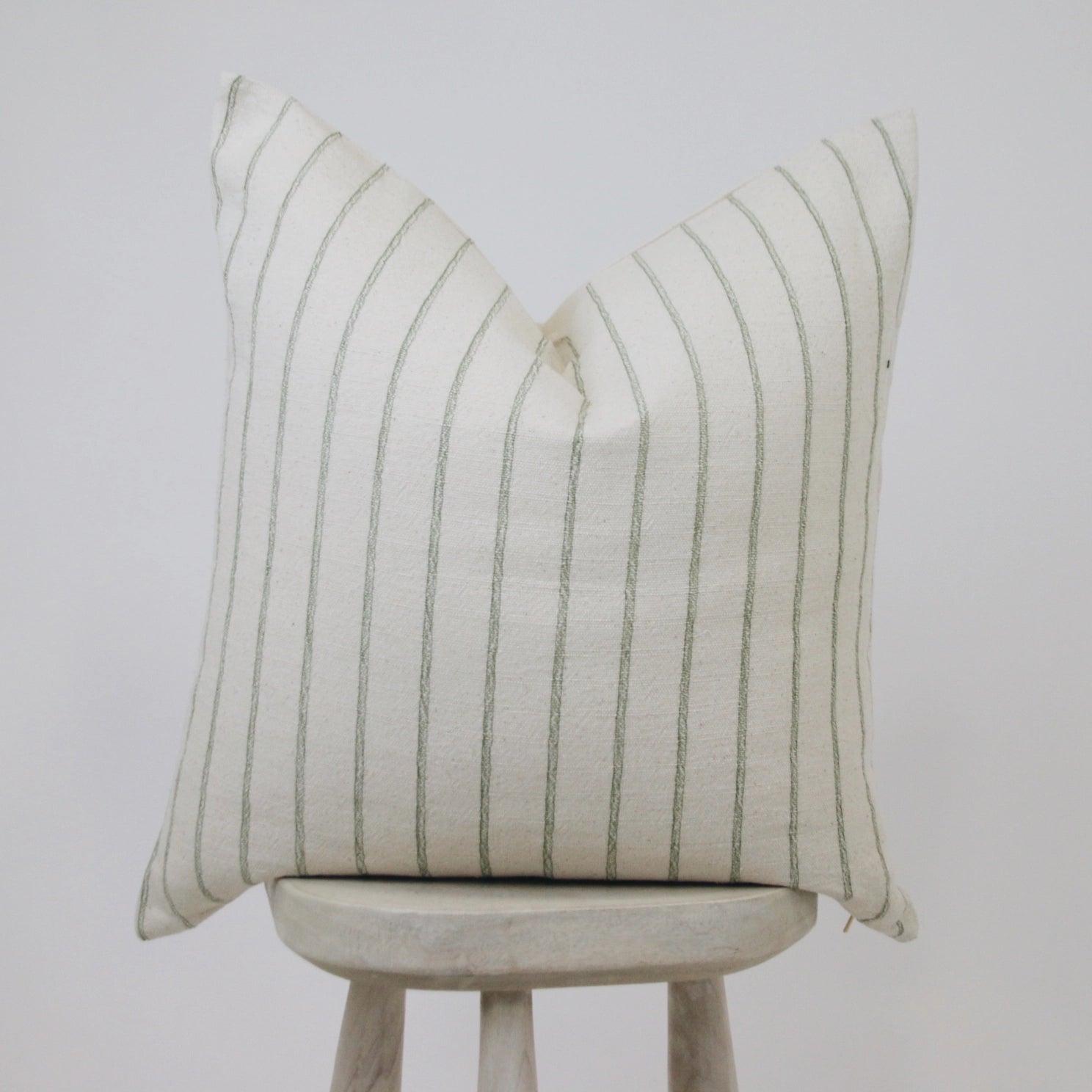 Striped Cotton Pillow