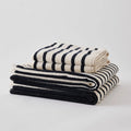 Stripe Terry Towel Bundle | Black