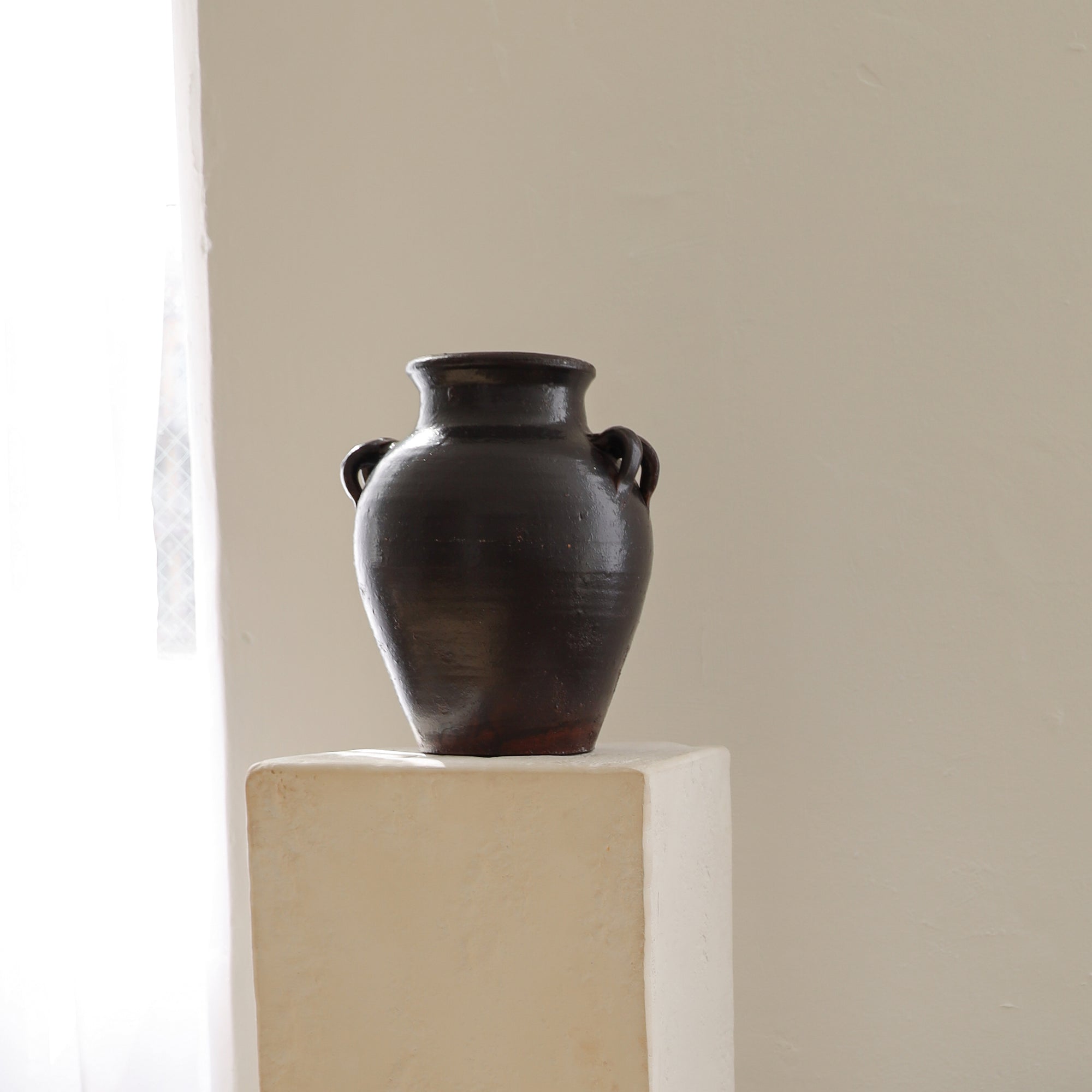 FOUND CLAY JAR | TALL