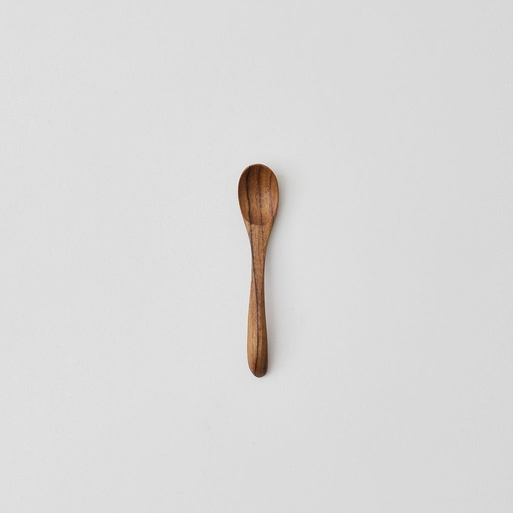 TEAK SALT SPOON