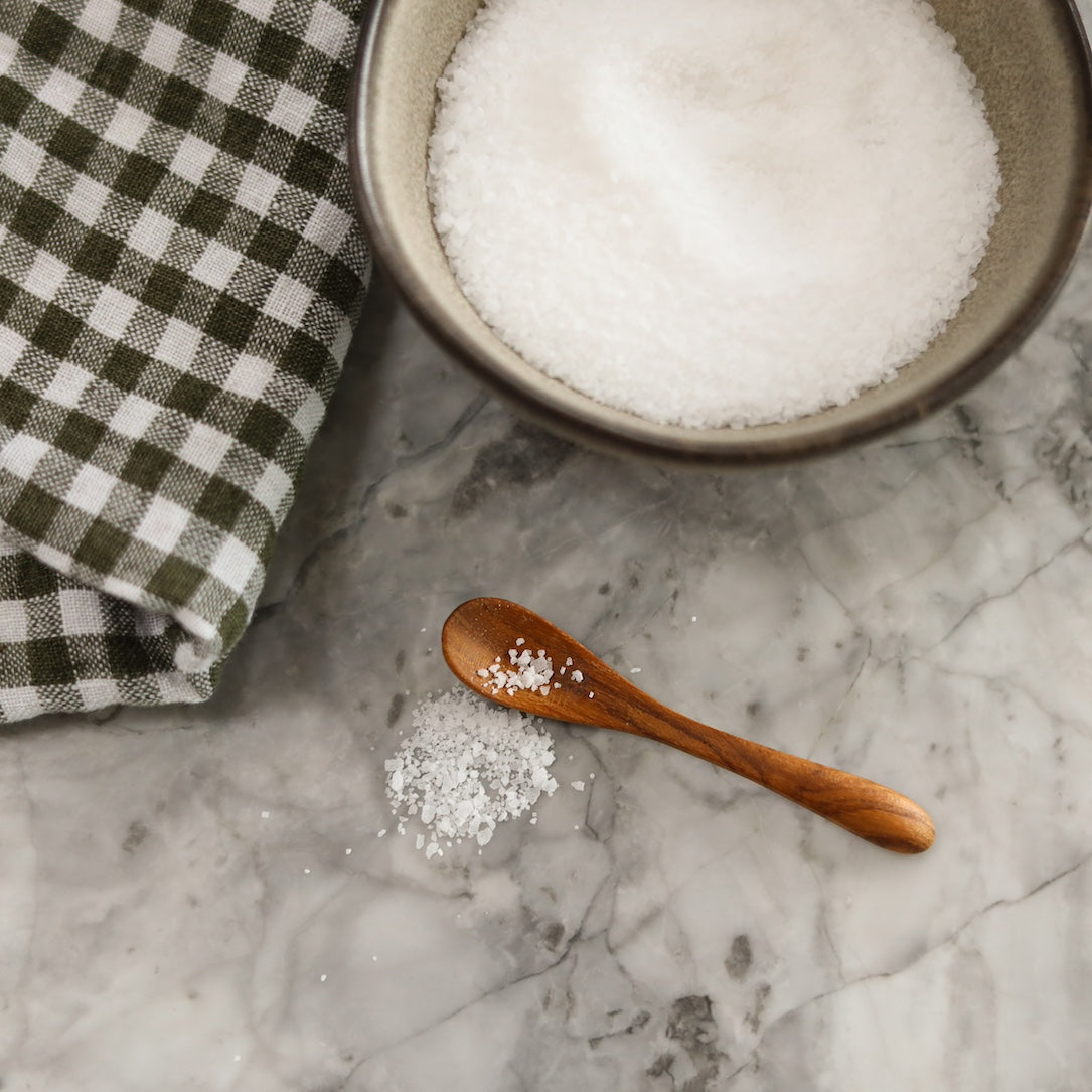 TEAK SALT SPOON