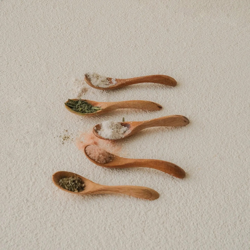 Teak Salt Spoon