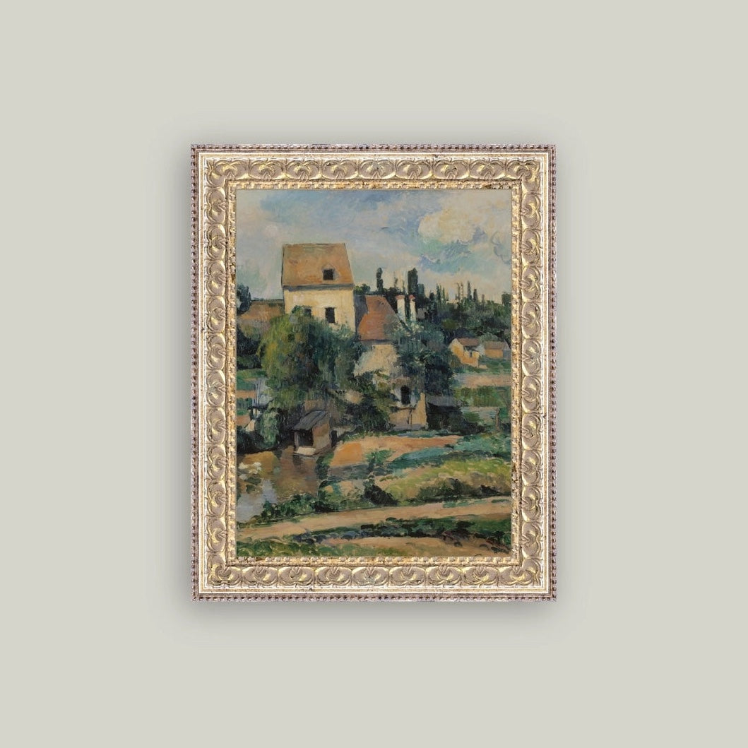 The Mill on Pontoise Framed Artwork
