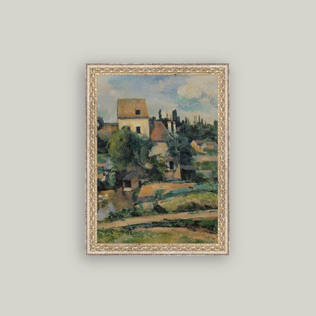 The Mill on Pontoise Framed Artwork