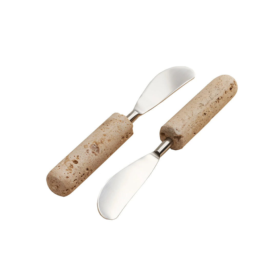 TRAVERTINE SPREADER KNIVES | S/2