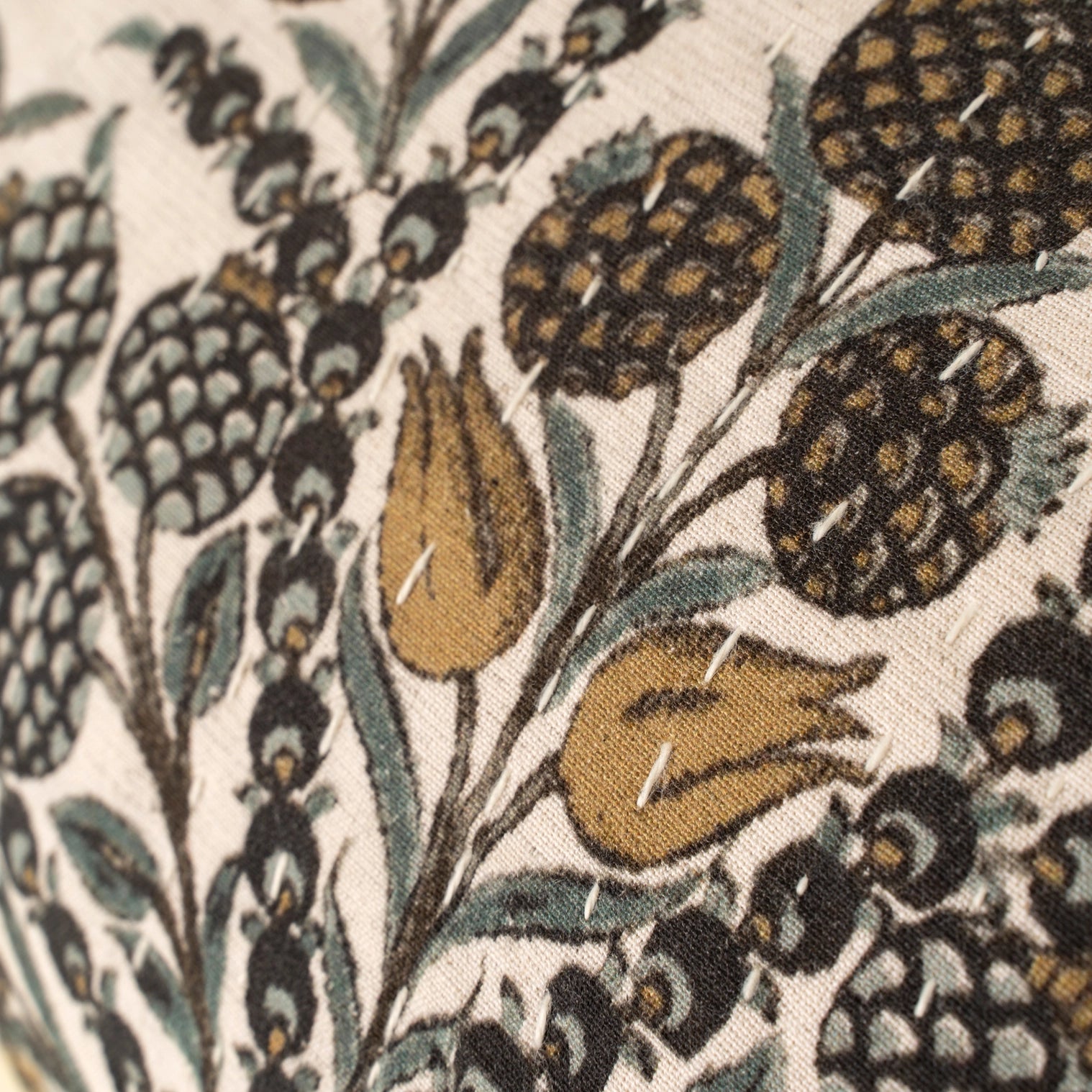 Tropicana Kantha Lumbar Pillow