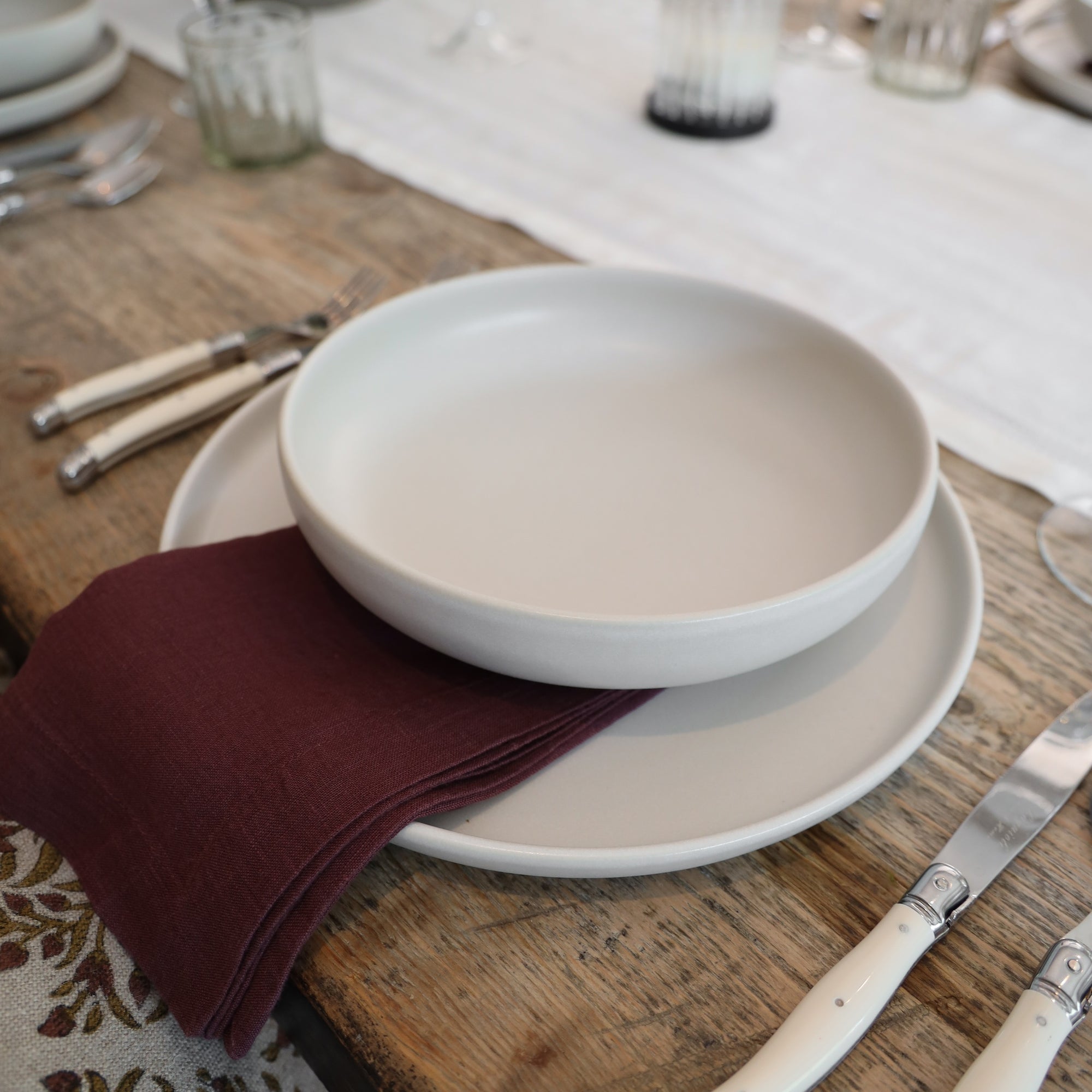Uno Stoneware Pasta Bowl