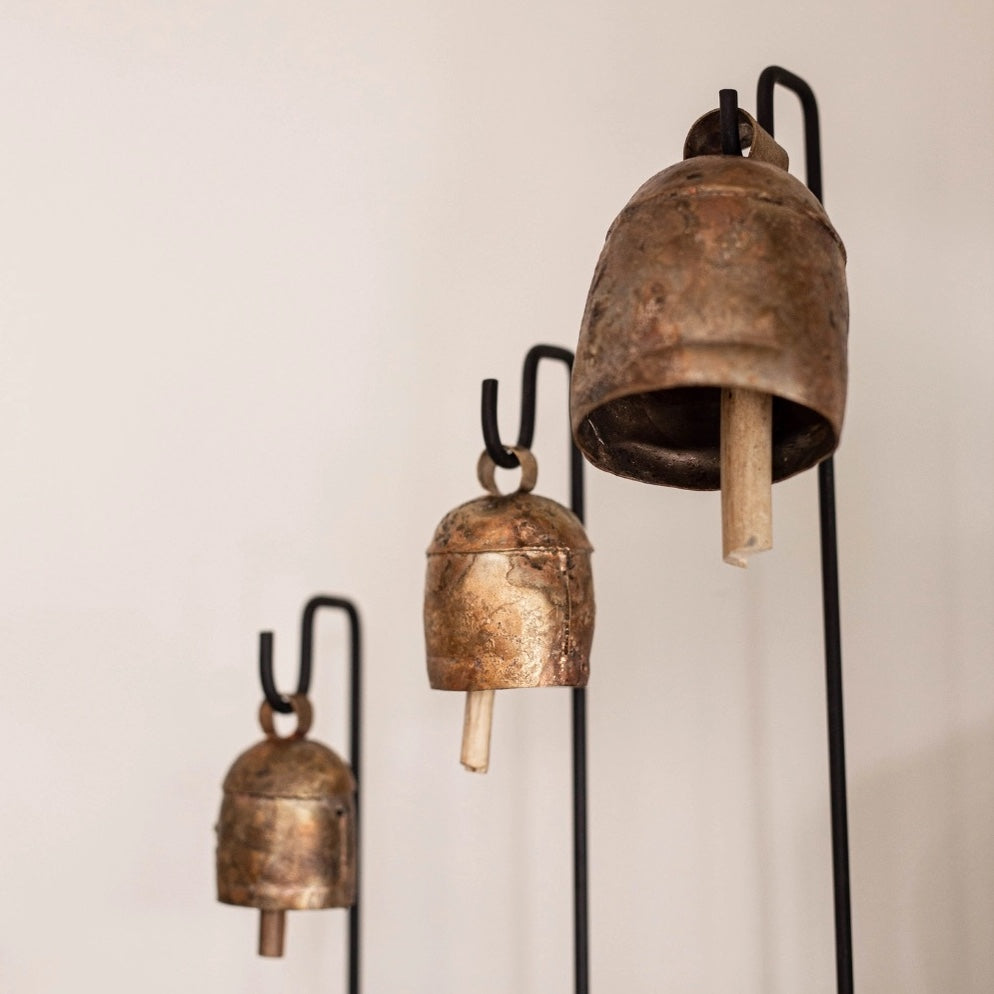Vintage Inspired Bells on Stands