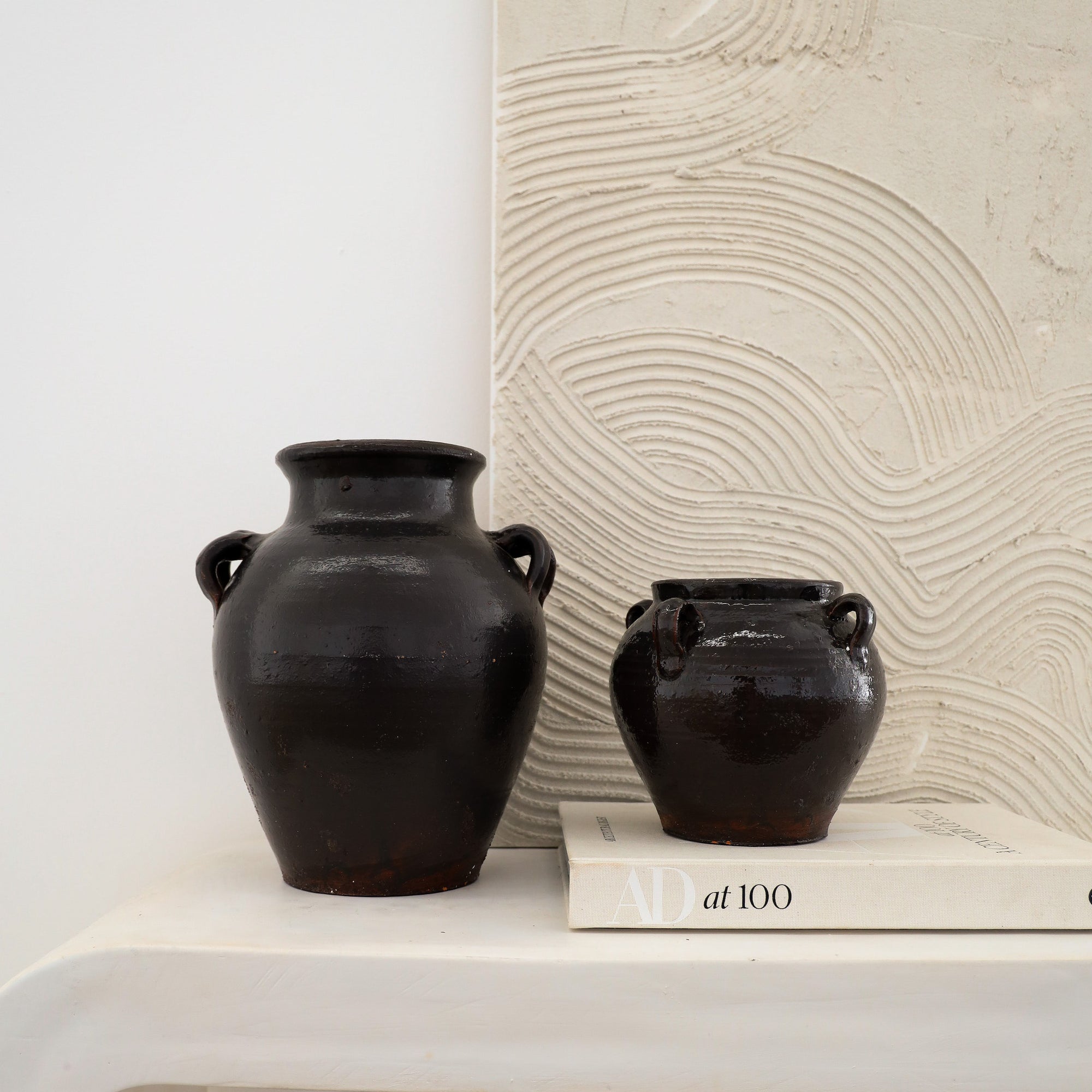 FOUND CLAY JAR | SHORT