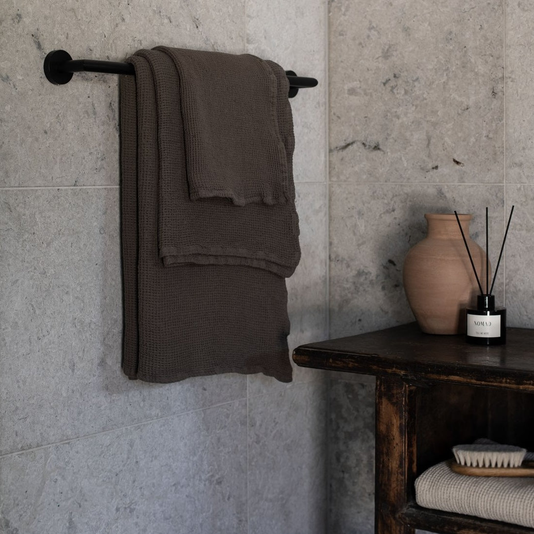 WAFFLE BATH TOWEL