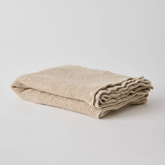 WAFFLE BATH TOWEL