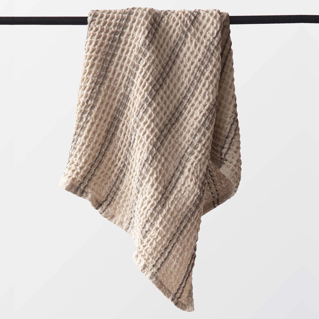 WAFFLE HAND & DISH TOWEL | TRUFFLE