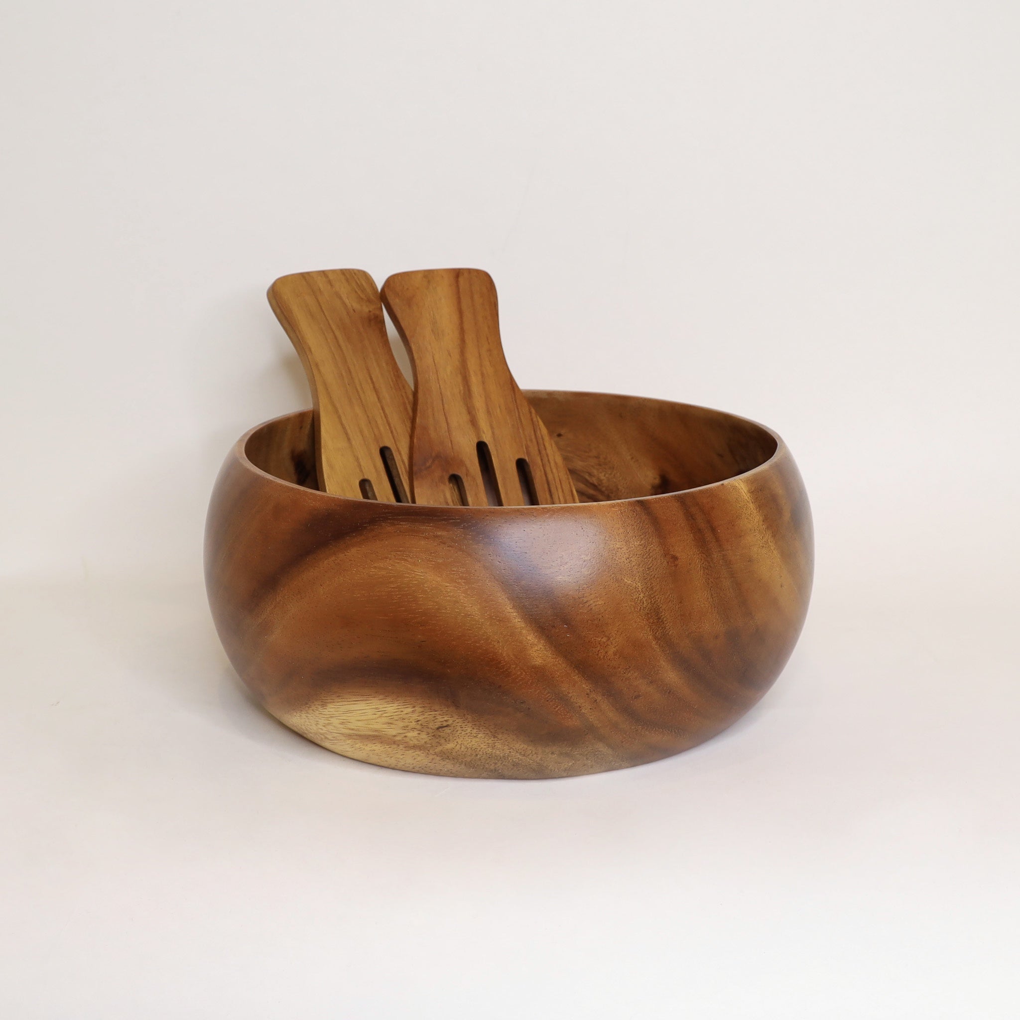 Wood Salad Serving Set