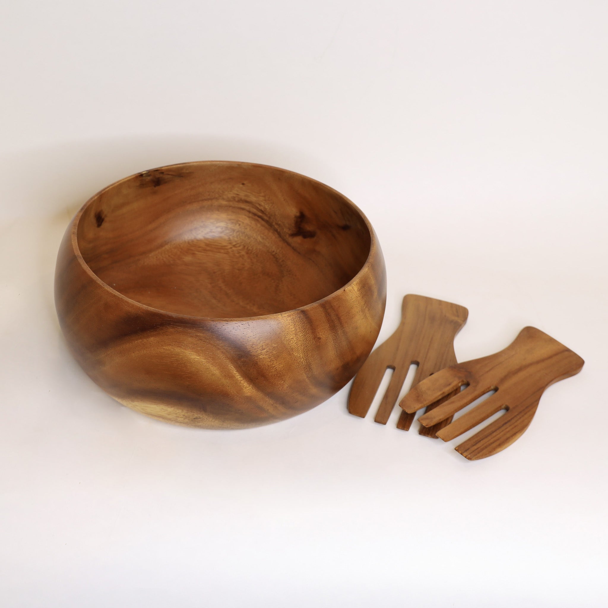 Wood Salad Serving Set