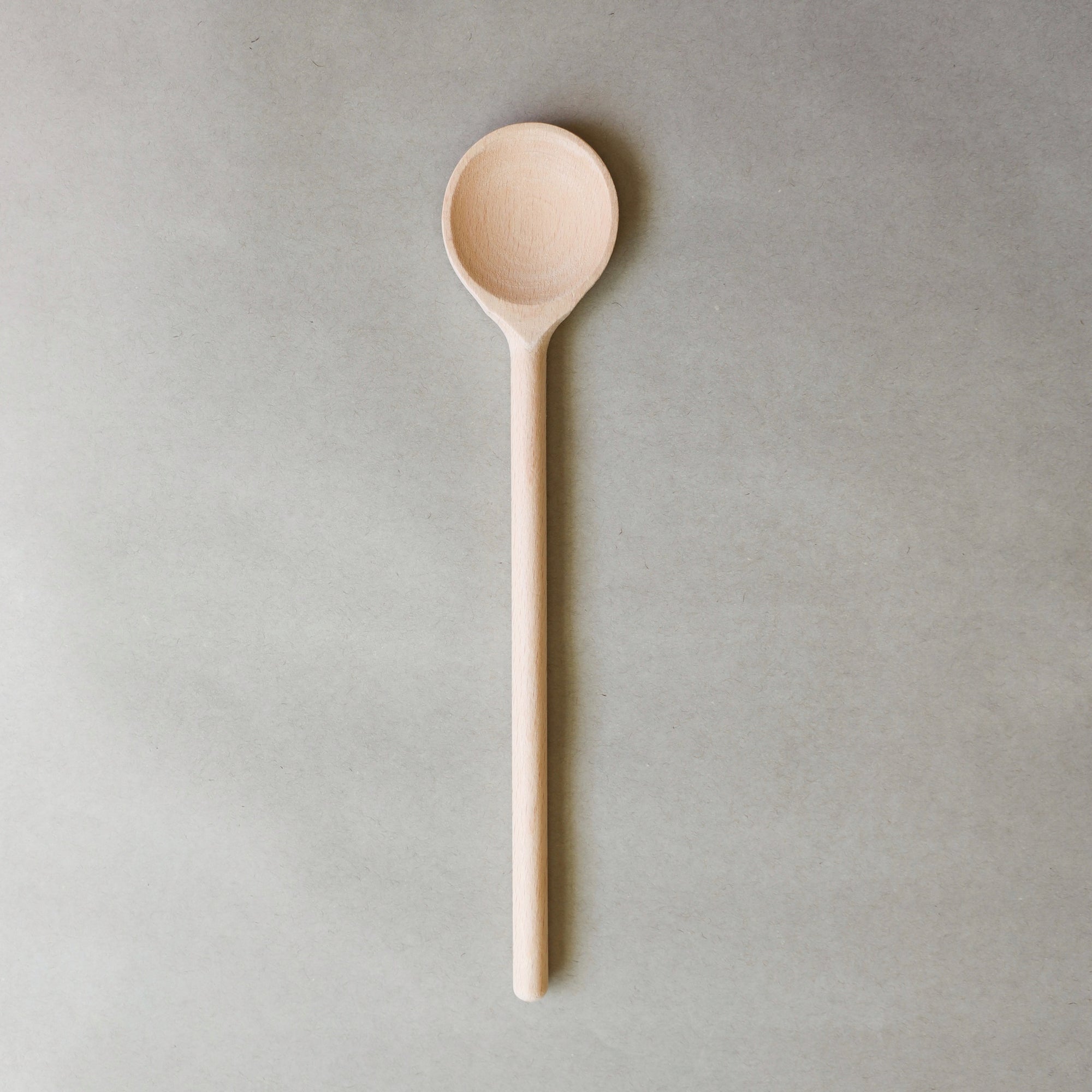WOODEN ROUND SPOON