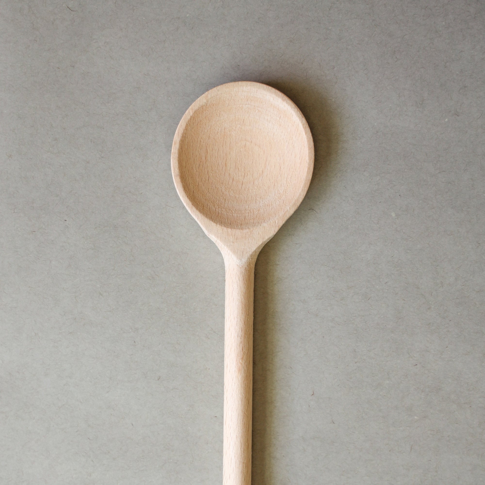 WOODEN ROUND SPOON